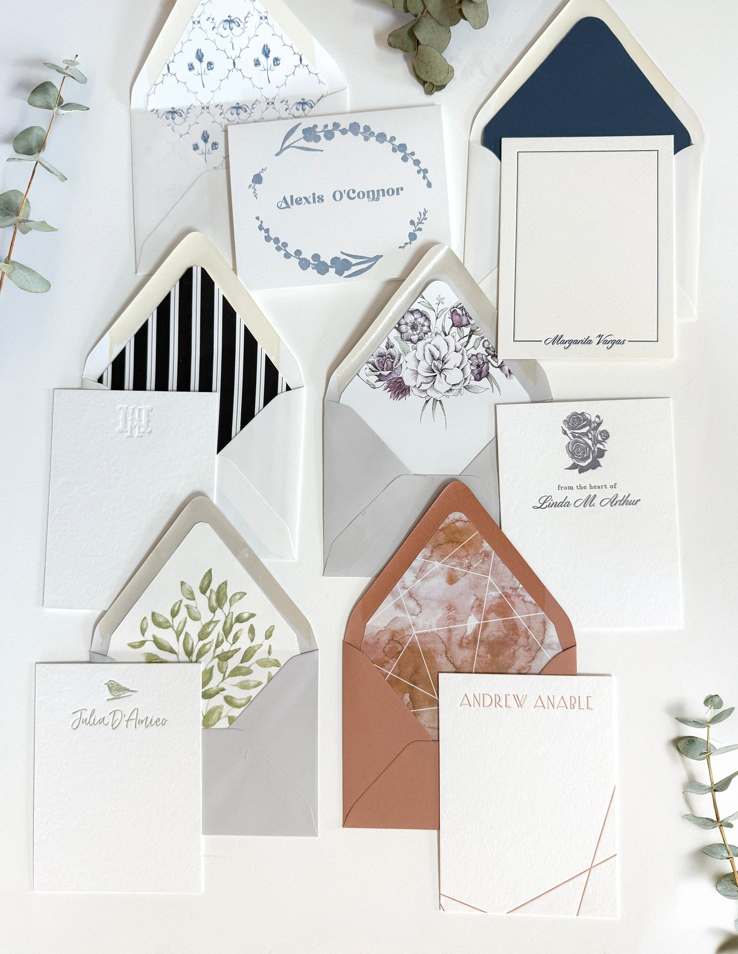 Semi-Custom Stationery