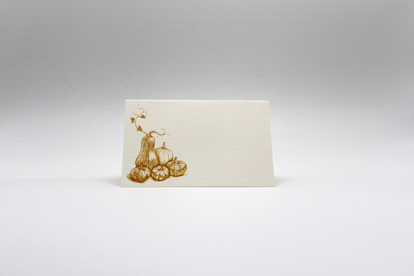 Autumn Harvest Place Cards – Double-sided Table Tents (Set of 12)