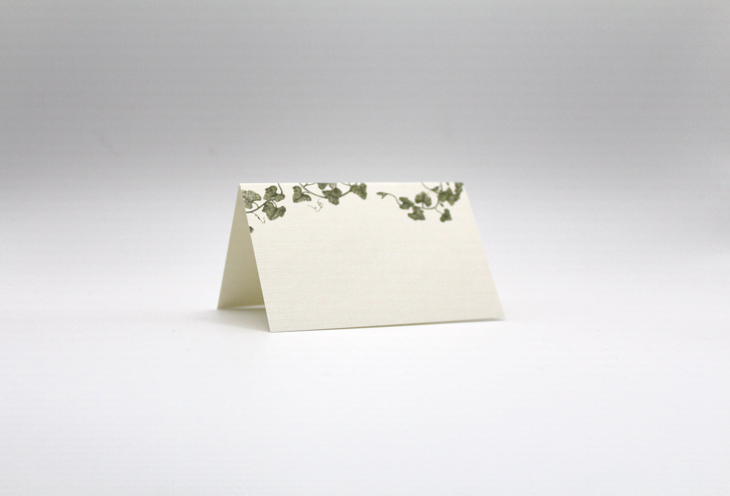 Vine Place Cards – Double-sided Table Tents (Set of 12)