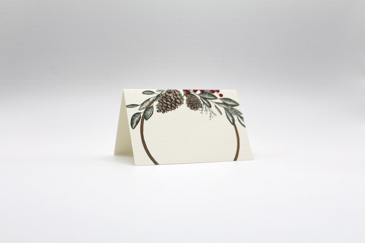 Boho Wreath Place Cards- Double-sided Table Tents (Set of 12)