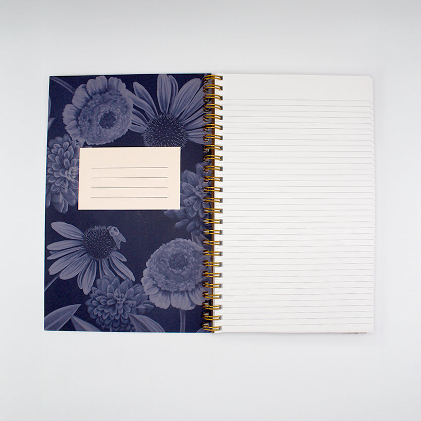 Floral Spiral Notebook