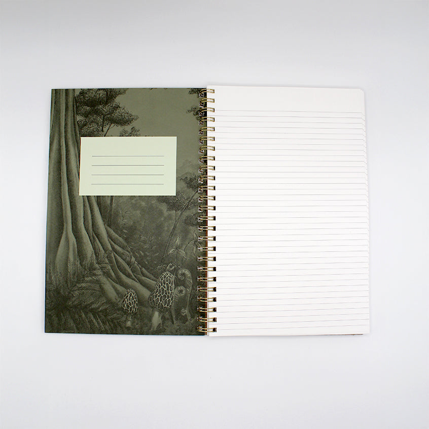 Forest Spiral Notebook