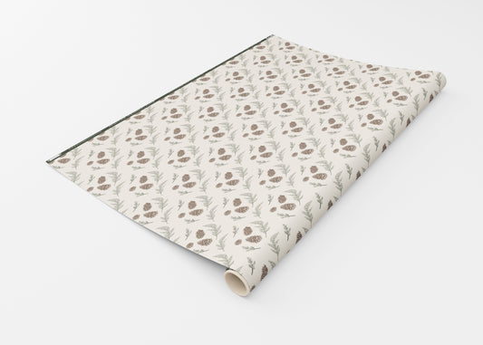 Pinecone Wrapping Paper