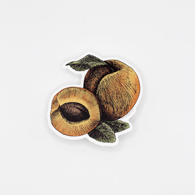 Peach Sticker