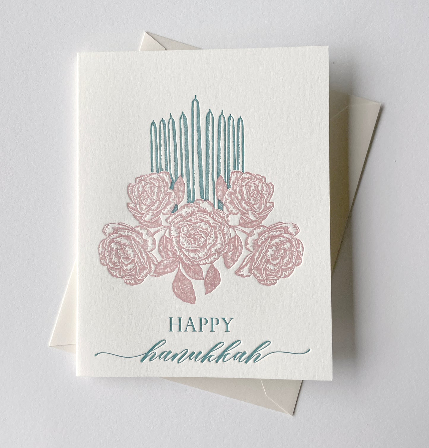 Happy Hanukkah Boxed Holiday Letterpress Cards