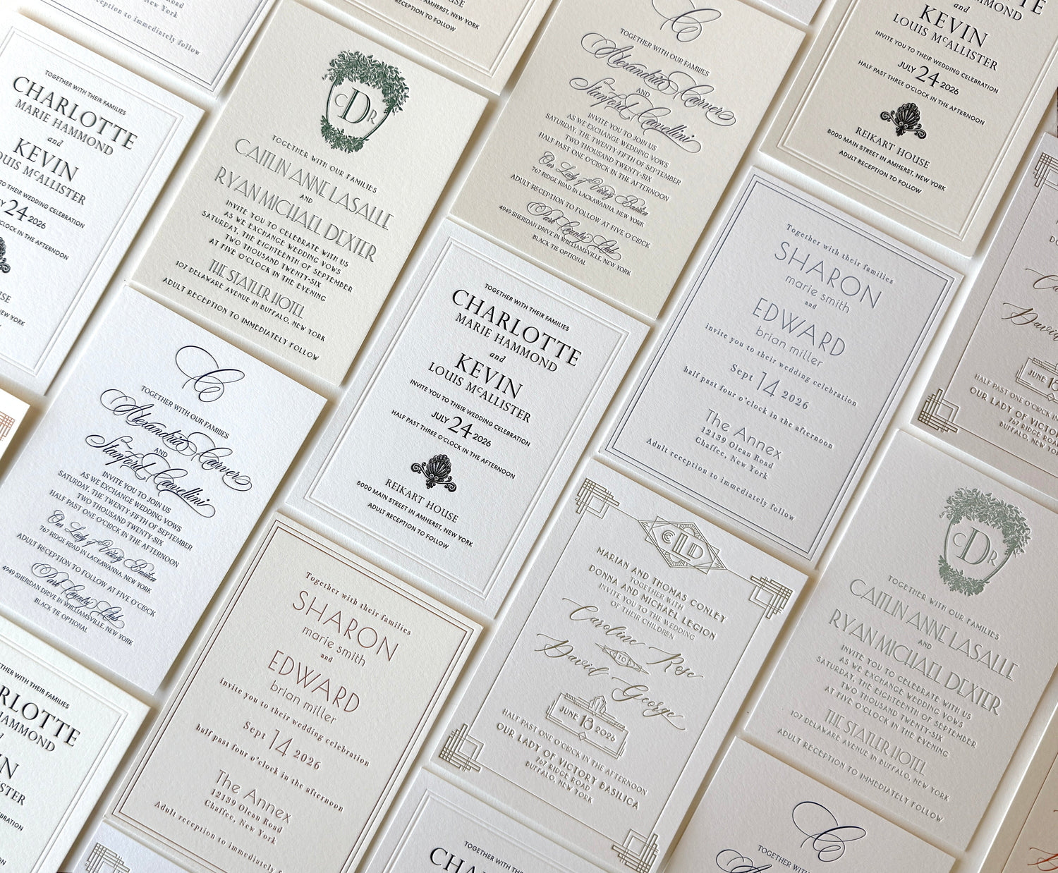 Semi Custom Invitation Collection