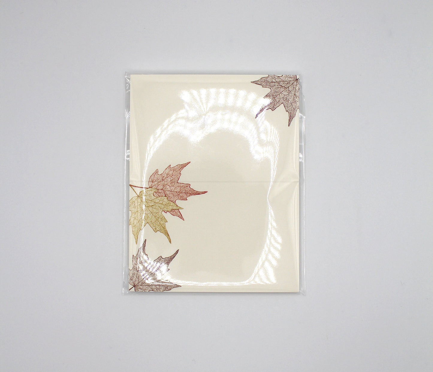 Autumn Leaves Place Cards- Double-sided Table Tents (Set of 12)