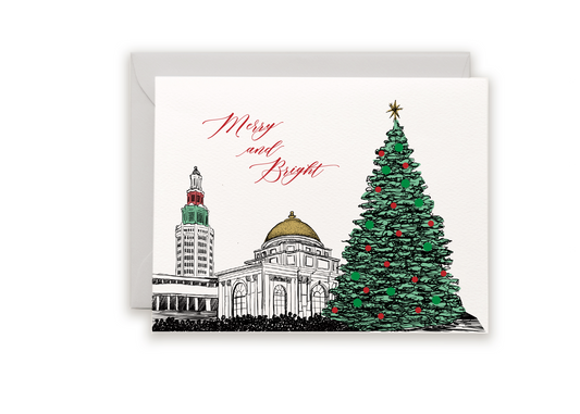 Merry & Bright Downtown Holiday Greeting Card Pack