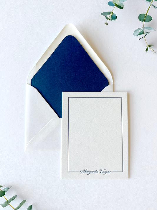 BONUS Semi-Custom Stationery: Classic Border