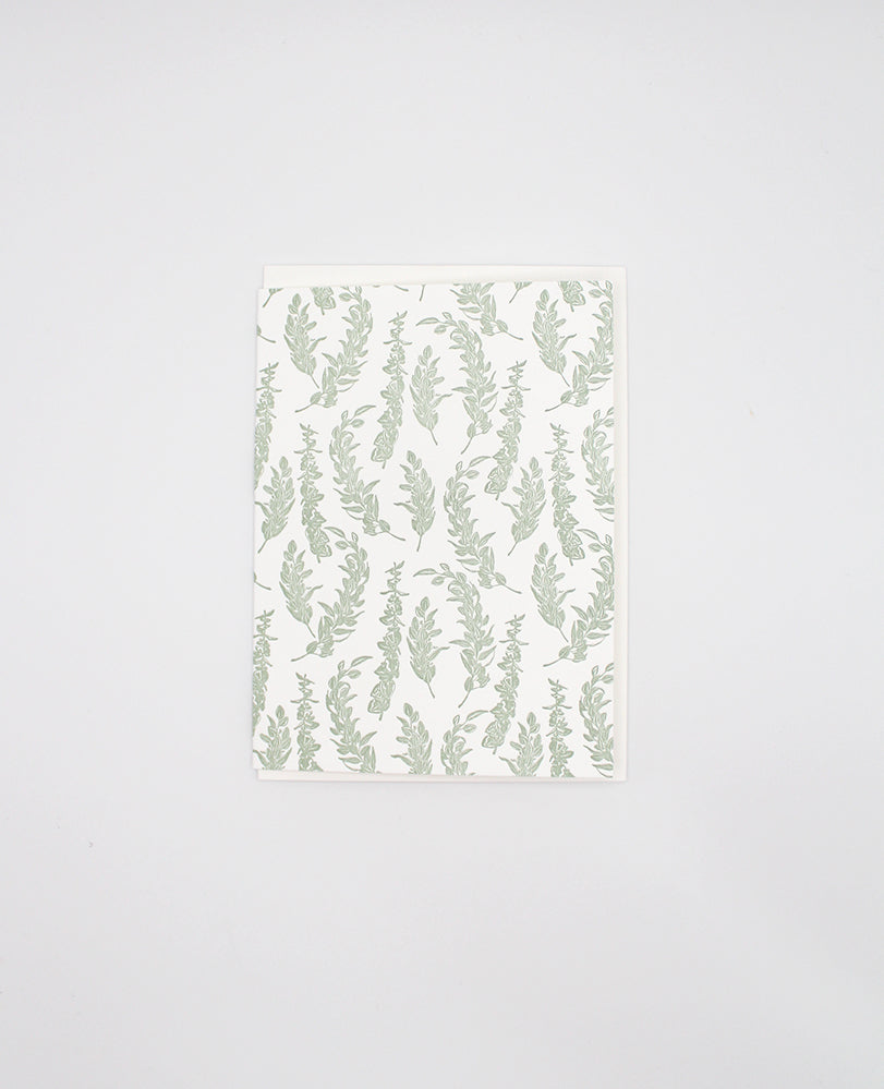 Eucalyptus small card by Rust Belt Love