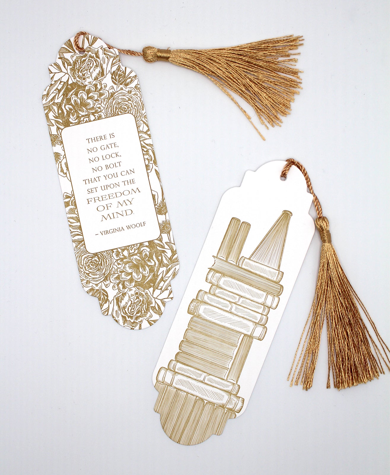 Stack of Books Bookmark