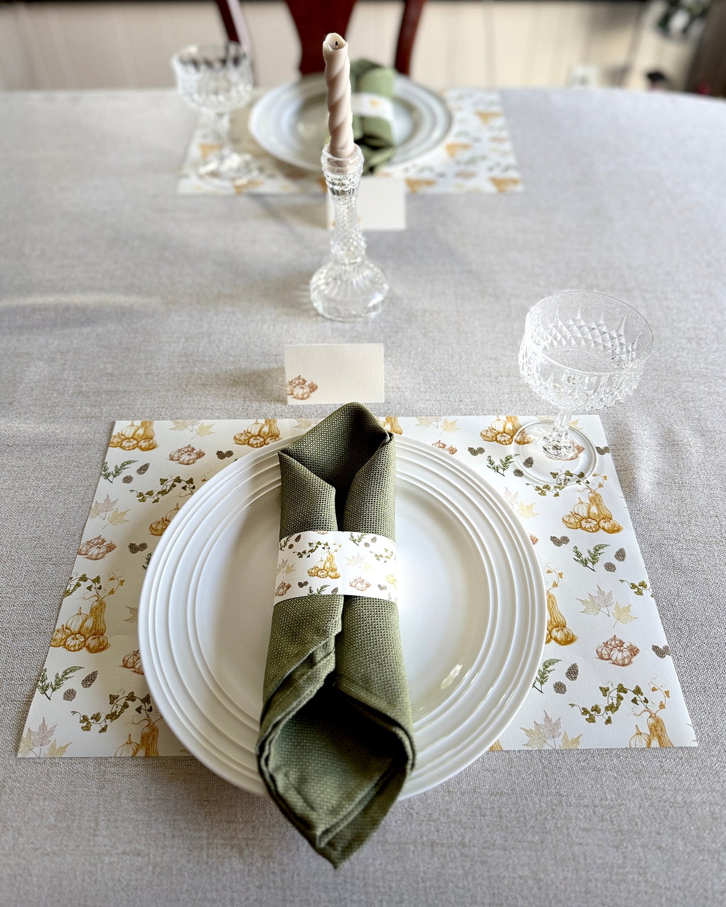 Autumn Harvest Napkin Bands (Set of 12)