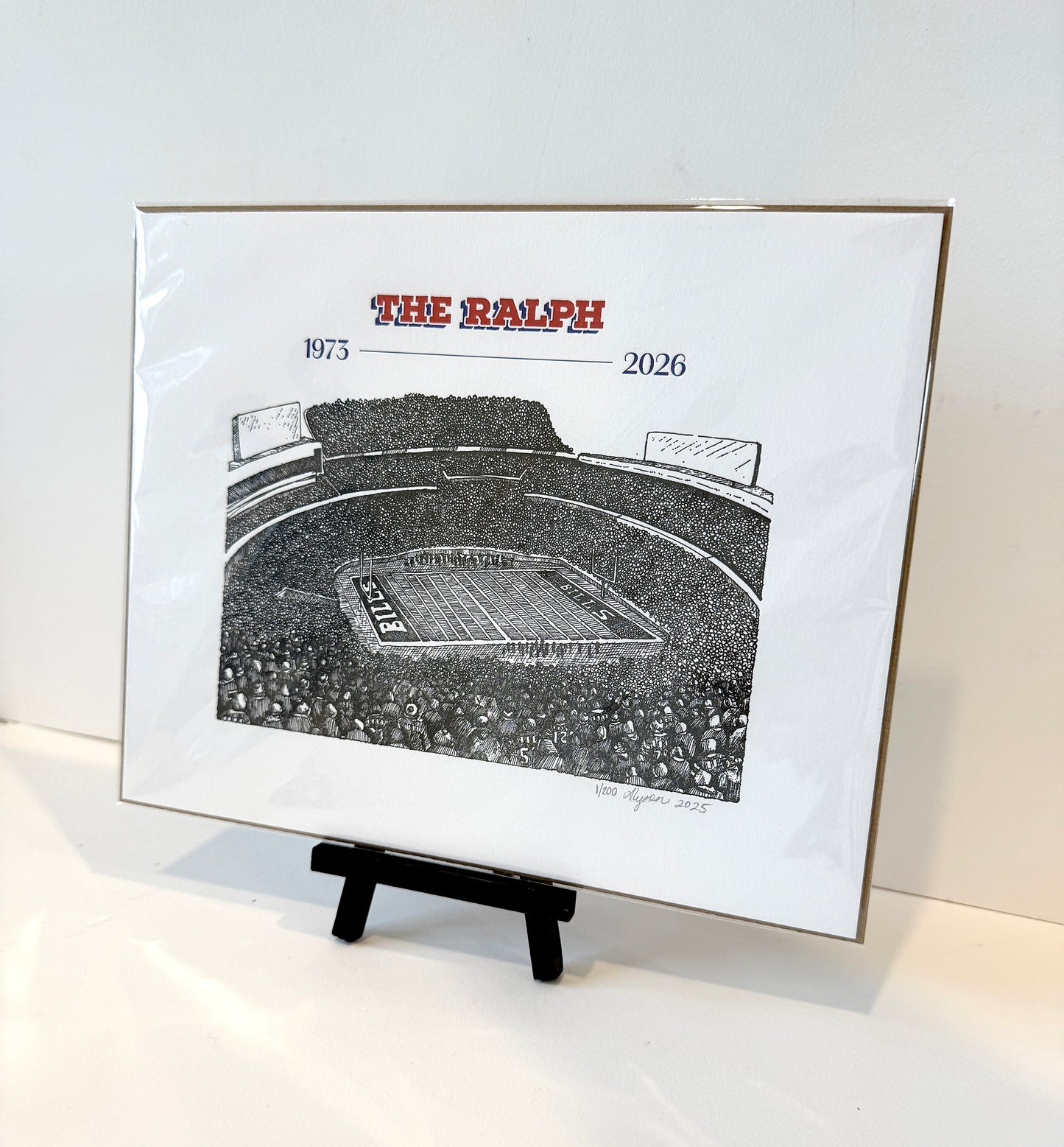 "The Ralph" Fine Art Letterpress Print