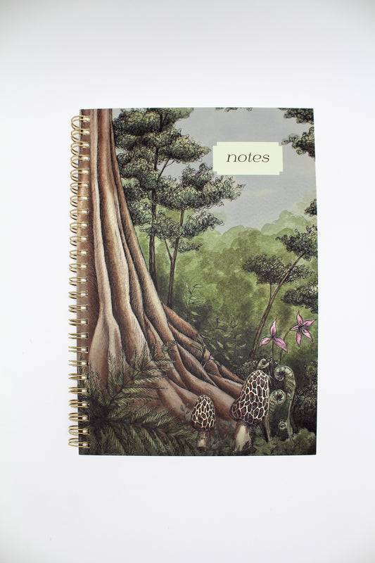 Forest Spiral Notebook