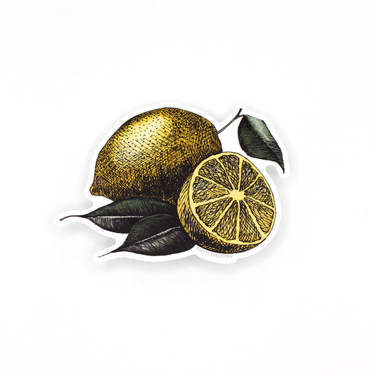 Lemon Sticker
